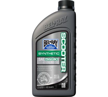 Huile synthétique pour scooter