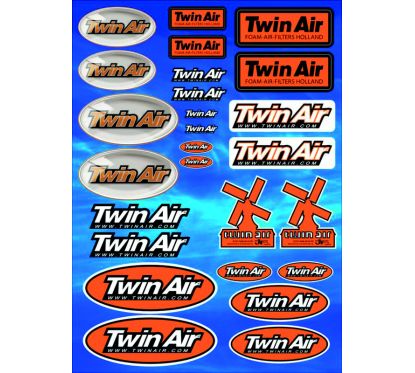 Planche d'autocollants TWIN AIR 2014