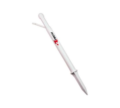 Piquet de piste plastique RACETECH blanc
