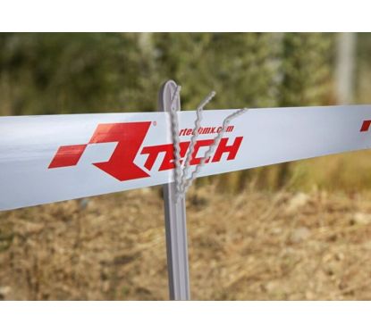 Piquet de piste plastique RACETECH blanc