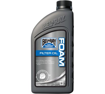 Huile pour filtres en mousse