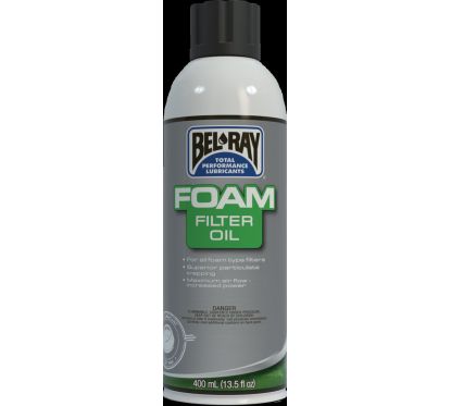 Huile pour filtres en mousse