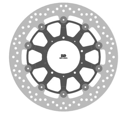 Disque de frein NG BRAKES rond flottant