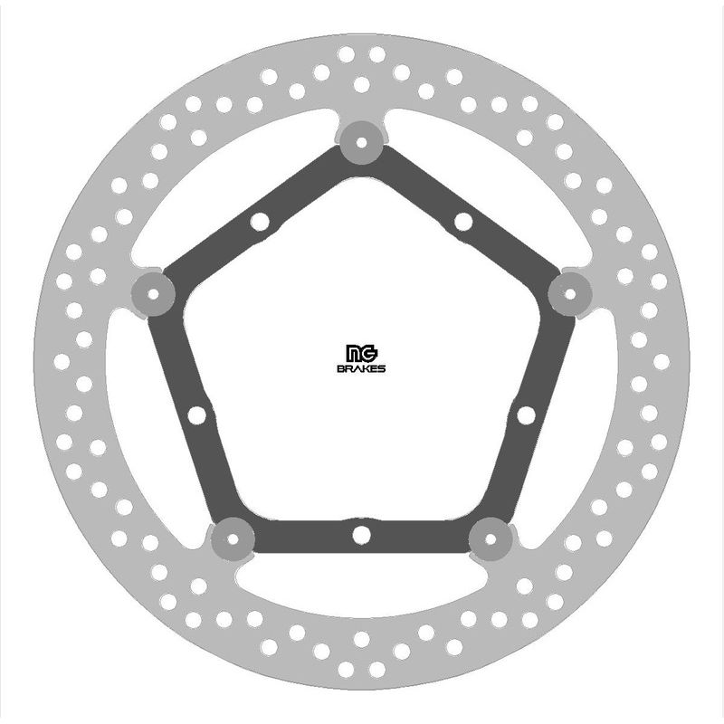 Disque de frein NG BRAKES rond flottant