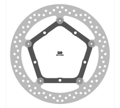 Disque de frein NG BRAKES rond flottant