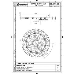 Disques de frein BREMBO UPGRADE Supersport rond flottant - la paire