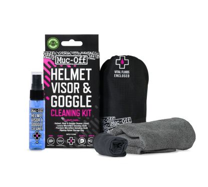 Kit de nettoyage pour visière, verre et masque