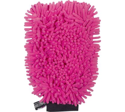 Gant de lavage 2-en-1 en microfibre