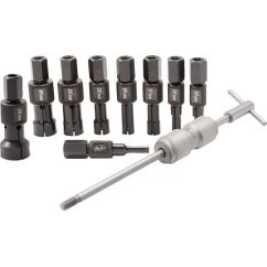 Kit extracteur de roulements aveugles avec marteau à inertie