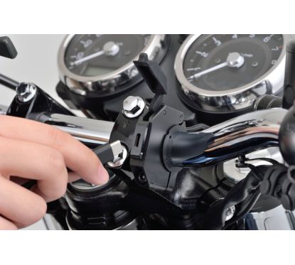 Alimentation USB type C DAYTONA Slim plastique -  guidons Ø22,2/25,4