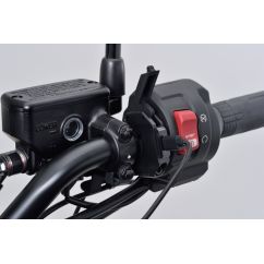 Alimentation USB type C DAYTONA Slim plastique -  guidons Ø22,2/25,4