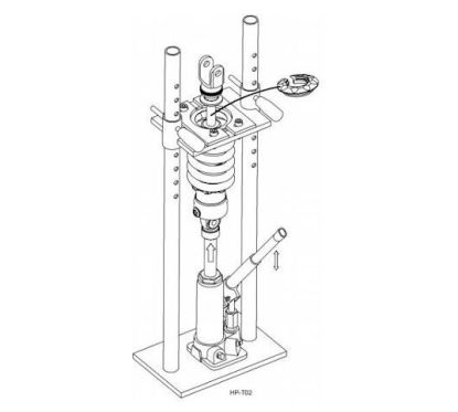 Outil spécial pour extraction de ressort