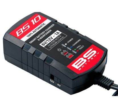 Chargeur de batterie intelligent BS BATTERY BS10 - 6V/12V 1A