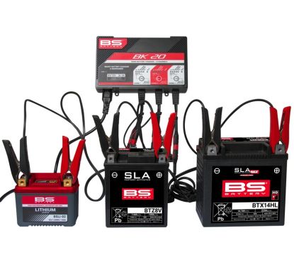 Chargeur de batterie intelligent BS BATTERY BK20 6V/12V 3x2A