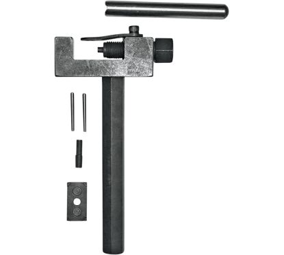 Outil d’assemblage de chaîne et de rivet compact