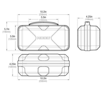 Boîtier de protection XL NOCO EVA