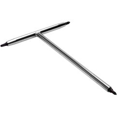 Tournevis porte-embouts en T avec embouts cruciformes JIS