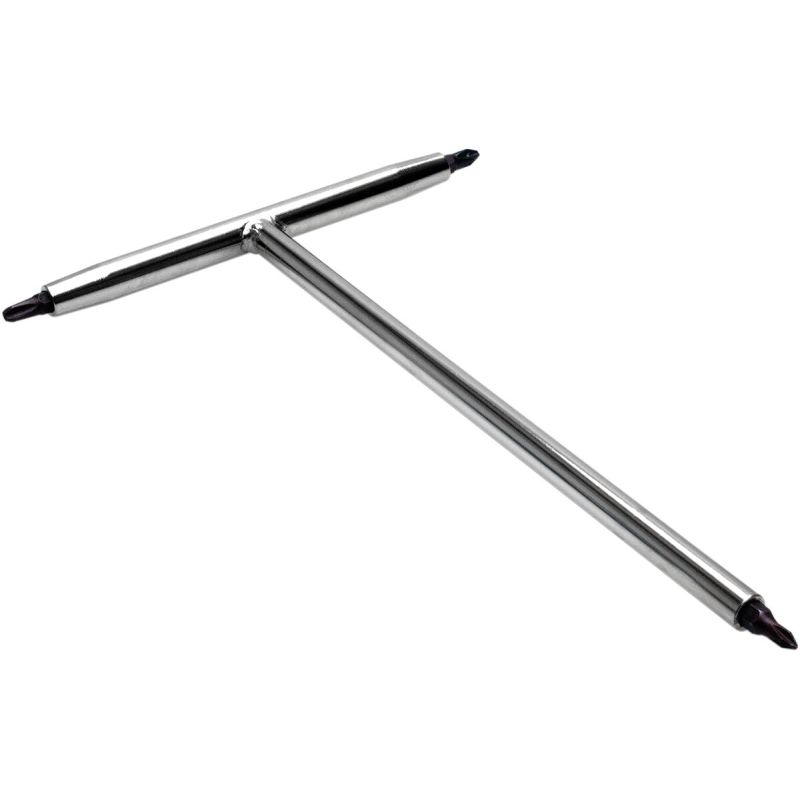 Tournevis porte-embouts en T avec embouts cruciformes JIS