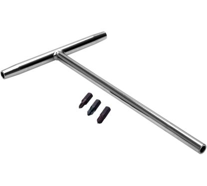 Tournevis porte-embouts en T avec embouts cruciformes JIS