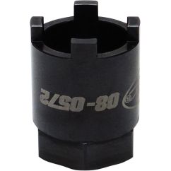 Clé pour écrou à encoches