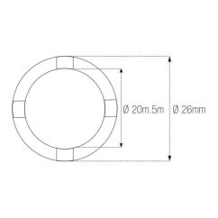 Douille à créneaux MOTION PRO Honda