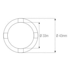 Douille à créneaux MOTION PRO Suzuki