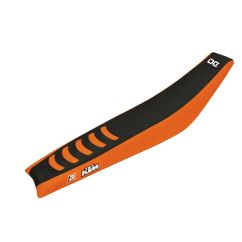 Housse de selle BLACKBIRD Double Grip 3 orange/noir KTM SX85
