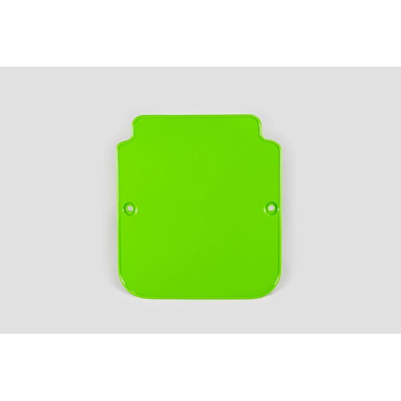 Plaque numéro frontale UFO vert Kawasaki