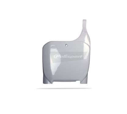 Plaque numéro frontale POLISPORT blanc Honda