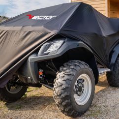 Housse de protection extérieure VECTOR pour quad - noir