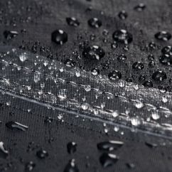 Housse de protection extérieur OXFORD Rainex noir/argent - Moto / Scooter avec Top case - XL