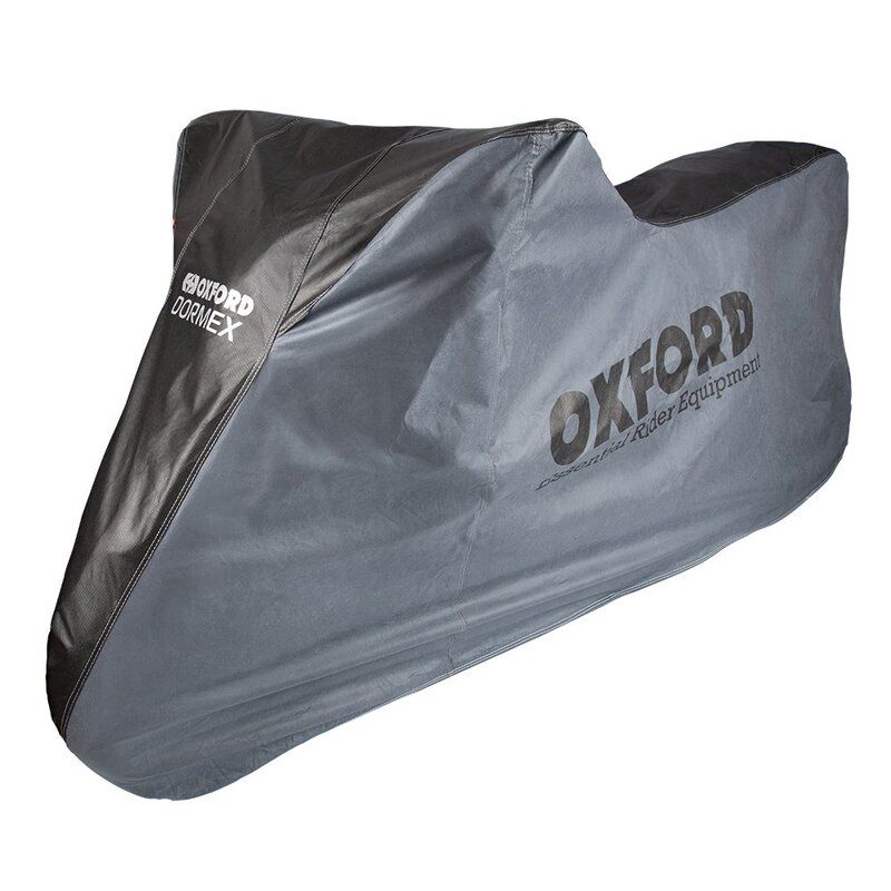 Housse de protection intérieur OXFORD Dormex noir/argent - moto / scooter - M