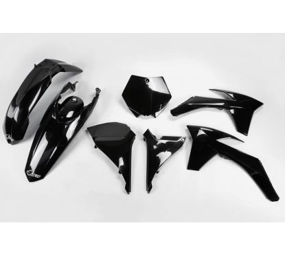 Kit plastique UFO noir KTM