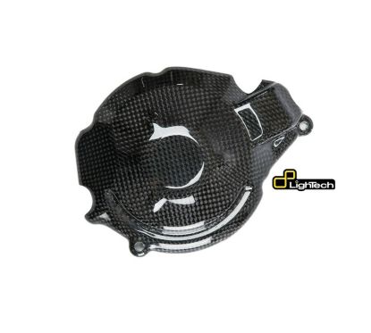 Couvre-carter alternateur LIGHTECH carbone brillant