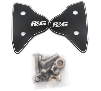 Cache-orifices rétroviseur R&G RACING - noir Kawasaki ZX-10R