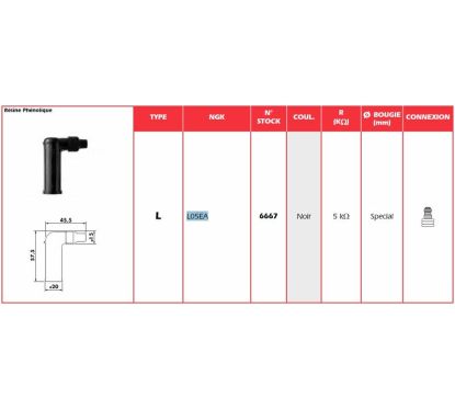 Anti-parasite NGK - L05EA