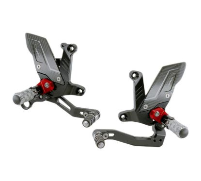 Commandes reculées réglables LIGHTECH Racing - sélection standard