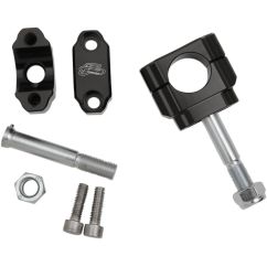 Collier de guidon à montage caoutchouc