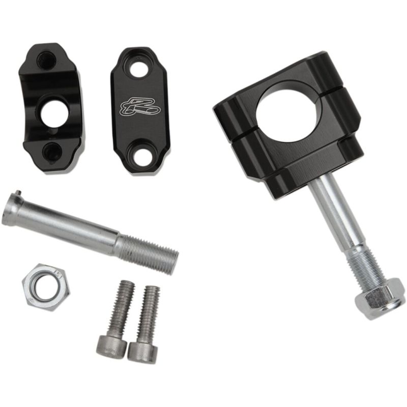 Collier de guidon à montage caoutchouc