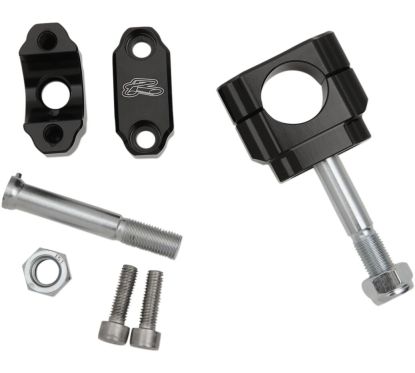 Collier de guidon à montage caoutchouc