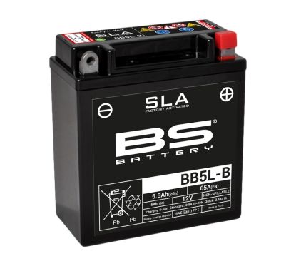 Batterie BS BATTERY SLA sans entretien activé usine - BB5L-B
