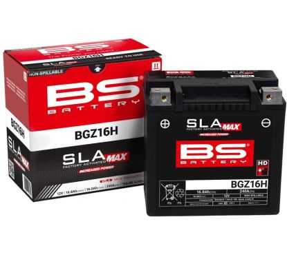 Batterie BS BATTERY SLA Max sans entretien activée usine - BGZ16H