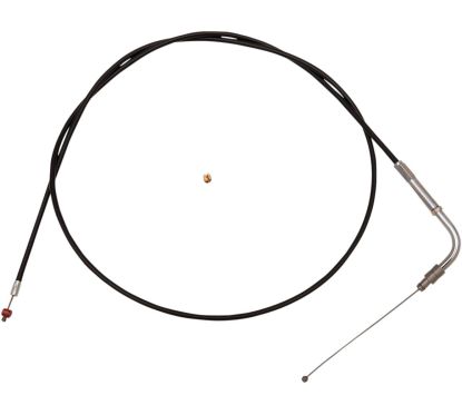 Câble d'accélérateur/de ralenti en vinyle noir