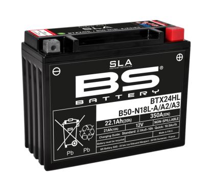 Batterie BS BATTERY SLA sans entretien activé usine - BTX24HL/B50-N18L-A/A2/A3