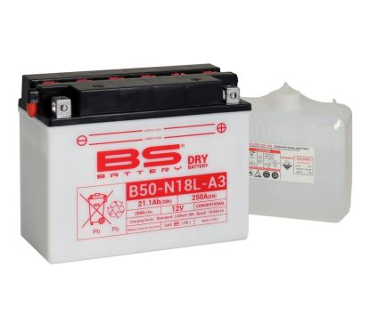 Batterie BS BATTERY Haute-performance avec pack acide - B50-N18L-A3
