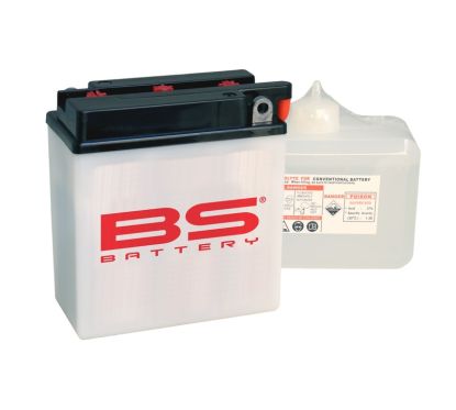 Batterie BS BATTERY Haute-performance avec pack acide - BB12C-A