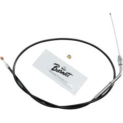 Câble d'accélérateur/de ralenti en vinyle noir