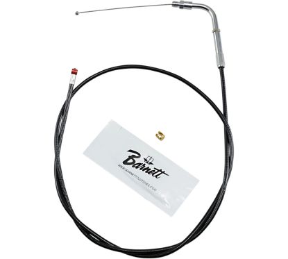 Câble d'accélérateur/de ralenti en vinyle noir