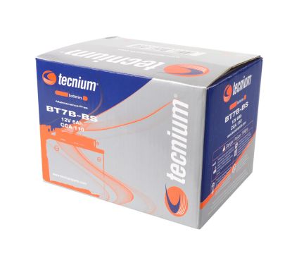 Batterie TECNIUM sans entretien avec pack acide - BT7B-BS