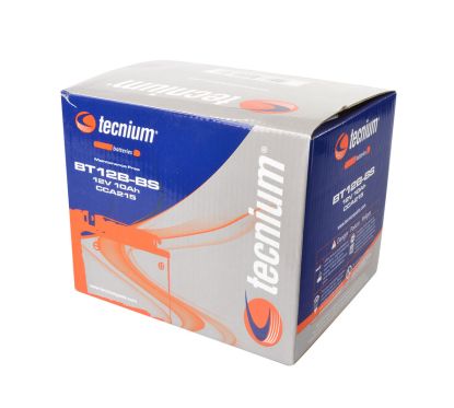 Batterie TECNIUM sans entretien avec pack acide - BT12B-BS